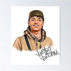 Hand drawn Peso Pluma
