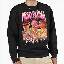 Peso Pluma Doble Retro Pullover Sweatshirt