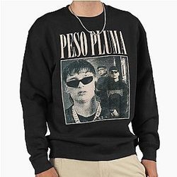 Peso Pluma Doble Vintage Y2K Retro Pullover Sweatshirt