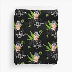 Hand-drawn Peso Pluma ella baila sola Duvet Cover