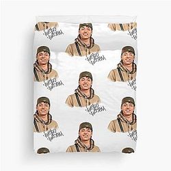 Hand drawn Peso Pluma Duvet Cover