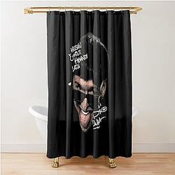 Design by Peso Pluma Head Shower Curtain