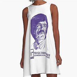 Peter Dinklage Trask Industries of X-Men Chad Lowery Transparent A-Line Dress