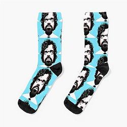 Peter Dinklage Vaporwave Design Socks