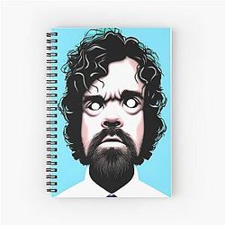 Peter Dinklage Vaporwave Design Spiral Notebook