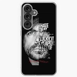 Black and white Peter Dinklage Samsung Galaxy Soft Case