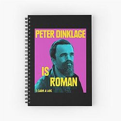 Lover Gift Peter Dinklage Roman I Care A Lot Awesome Spiral Notebook