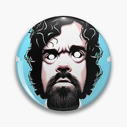 Peter Dinklage Vaporwave Design Pin