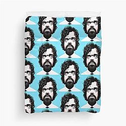 Peter Dinklage Vaporwave Design Duvet Cover