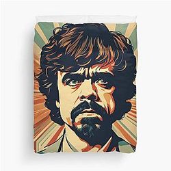 Peter Dinklage Portrait Duvet Cover