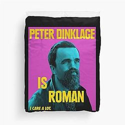 Lover Gift Peter Dinklage Is Roman I Care A Lot Awesome Music Fan Duvet Cover