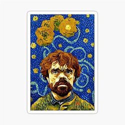 Peter Dinklage Van Gogh sticker