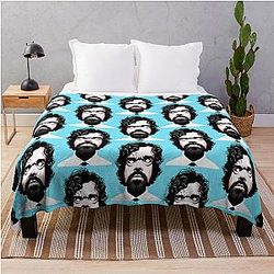 Peter Dinklage Vaporwave Design Throw Blanket