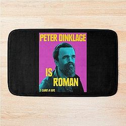 Lover Gift Peter Dinklage Is Roman I Care A Lot Awesome Music Fan Bath Mat