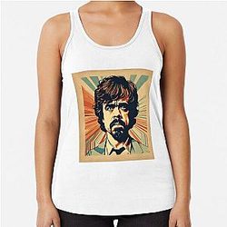 Peter Dinklage Portrait Racerback Tank Top