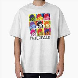 Peter Falk pop art portrait oversized T-Shirt