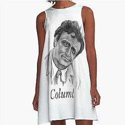 Peter Falk plays the Columbo A Line Dress
