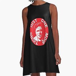 Bright Detective Modest Style Car Just One Thing Peter Falk A-Line Dress