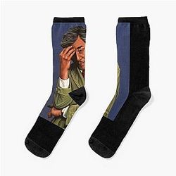 Gifts For Women Peter Falk Columbo Painting Graphic Socks