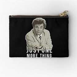 Bright Detective Modest Style Vintage Peter Falk Zipper Pouch