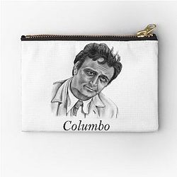 Peter Falk plays Columbo Zip Pouch