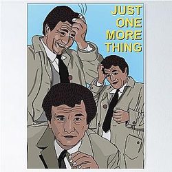 Columbo Peter Falk Trio Poster