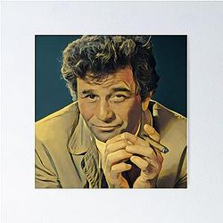 Peter Falk as Columbo Poster