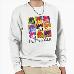 Peter Falk pop art portrait sweatshirt