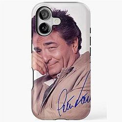 Peter Falk Signed iPhone Case