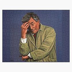 Peter Falk as Columbo Painting Puzzle