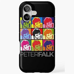 Bright Detective Style Old Car Men Women Peter Falk Portrait Tough Case