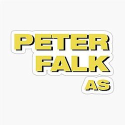 PETER FALK COLUMBO Sticker