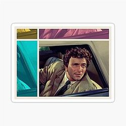 PETER FALK 1973 sticker