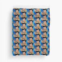 Peter Falk Columbo Duvet Cover