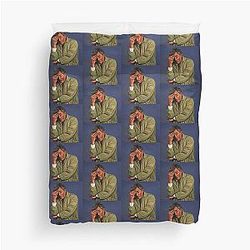 Peter Falk as Columbo Duvet Cover