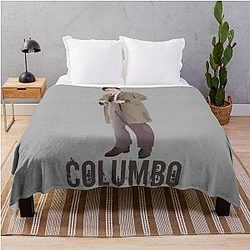 LIEUTENANT COLUMBO STARRING PETER FALK Throw Blanket