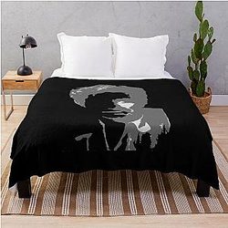 Bright Detective Modest Style Classic Car Peter Falk Music Fans Throw Blanket