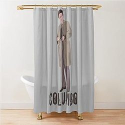 LIEUTENANT COLUMBO PETER FALK Shower Curtain
