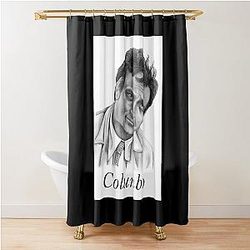 Bright Detective Modest Old Car Peter Falk Plays Columbo Shower Curtain