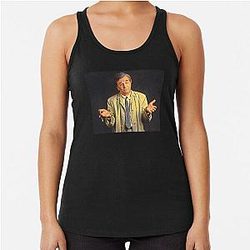 Peter Falk Columbo Portrait Tank Top