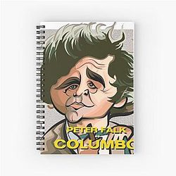 Peter Falk as Columbo Notebook