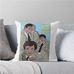 Columbo Peter Falk Throw Pillow