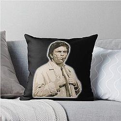 Bright Detective Modest Old Car Peter Falk Throw Pillow