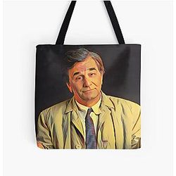 Peter Falk Columbo Portrait Tote Bag