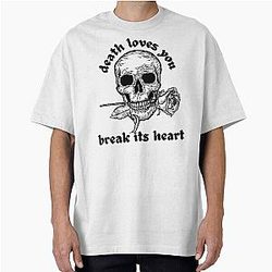 Death Loves You Break Its Heart Pete Wentz Oversized T-Shirt