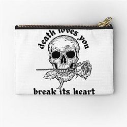 Death Loves You Break Its Heart Pete Wentz Zipper Pouch