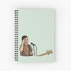 Pete Wentz Spiral Notebook
