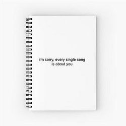Pete Wentz and Mikey Way Spiral Notebook