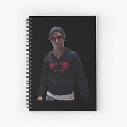 Pete Wentz Clandestine Industries Hoodie Spiral Notebook