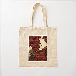 Pete Wentz Flamethrower Bass Cotton Tote Bag